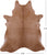 Light Brown Natural Cowhide Rug - X-Large 7' 3"H x 6' 0"W