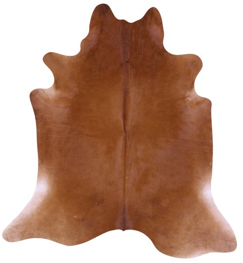 Brown Natural Cowhide Rug - X-Large 7' 1