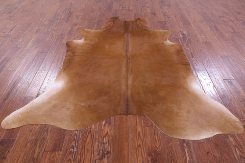 Brown Natural Cowhide Rug - X-Large 7' 1