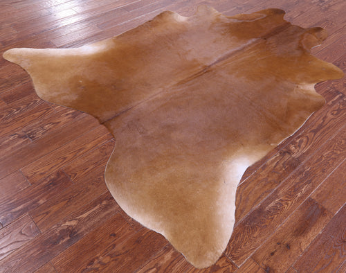Brown Natural Cowhide Rug - X-Large 7' 1