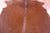 Brown Natural Cowhide Rug - Medium 6' 1"H x 5' 0"W
