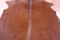 Thumbnail for Brown Natural Cowhide Rug - Medium 6' 1