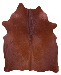 Thumbnail for Brown Natural Cowhide Rug - Medium 6' 1