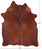 Brown Natural Cowhide Rug - Medium 6' 1"H x 5' 0"W