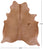 Light Brown Natural Cowhide Rug - X-Large 7' 0"H x 6' 0"W