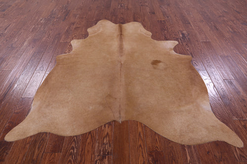 Light Brown Natural Cowhide Rug - X-Large 7' 0