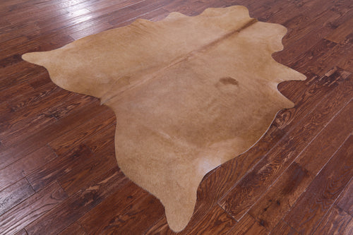 Light Brown Natural Cowhide Rug - X-Large 7' 0