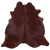 Brown Natural Cowhide Rug - Medium 6' 0"H x 6' 0"W