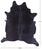 Black Natural Cowhide Rug - X-Large 7' 1"H x 6' 2"W