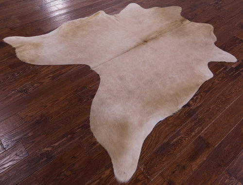 Light Brown Natural Cowhide Rug - X-Large 7' 0
