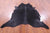 Black Natural Cowhide Rug - X-Large 7' 0"H x 6' 5"W
