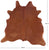 Brown Natural Cowhide Rug - Medium 6' 1"H x 6' 2"W