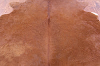 Thumbnail for Brown Natural Cowhide Rug - Medium 6' 1