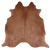 Brown Natural Cowhide Rug - Large 6' 8"H x 6' 8"W