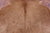 Brown Natural Cowhide Rug - Large 6' 8"H x 6' 8"W