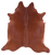 Brown Natural Cowhide Rug - Large 6' 10"H x 6' 6"W