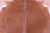 Brown Natural Cowhide Rug - Large 6' 10"H x 6' 6"W