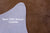 Brown Natural Cowhide Rug - X-Large 7' 0"H x 6' 5"W