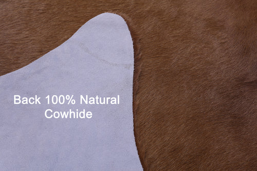 Brown Natural Cowhide Rug - X-Large 7' 0