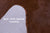 Brown Natural Cowhide Rug - Large 6' 10"H x 6' 1"W