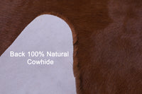 Thumbnail for Brown Natural Cowhide Rug - Large 6' 10