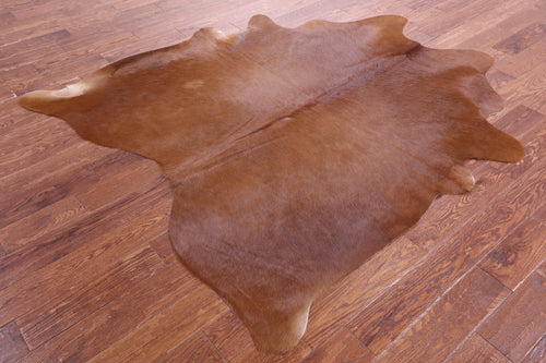 Brown Natural Cowhide Rug - Large 6' 9