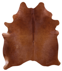 Thumbnail for Brown Natural Cowhide Rug - Large 6' 9