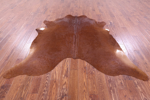 Brown Natural Cowhide Rug - Large 6' 5