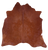 Brown Natural Cowhide Rug - Large 6' 6"H x 6' 5"W