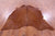 Brown Natural Cowhide Rug - Large 6' 6"H x 6' 5"W