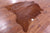 Brown Natural Cowhide Rug - Large 6' 6"H x 6' 5"W