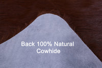 Thumbnail for Brown Natural Cowhide Rug - Large 6' 6
