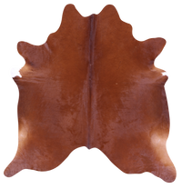 Thumbnail for Brown Natural Cowhide Rug - Large 6' 8