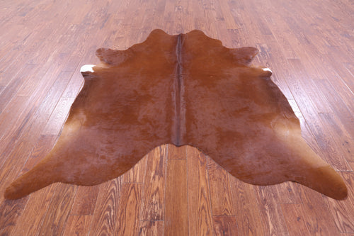 Brown Natural Cowhide Rug - Large 6' 8