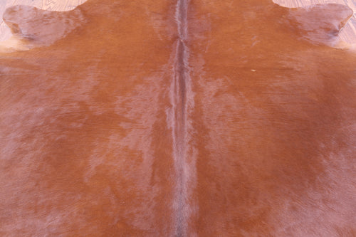 Brown Natural Cowhide Rug - Large 6' 8