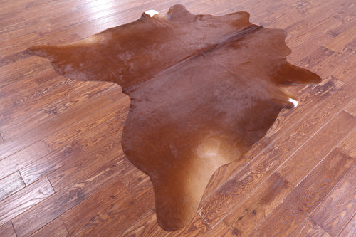 Brown Natural Cowhide Rug - Large 6' 8