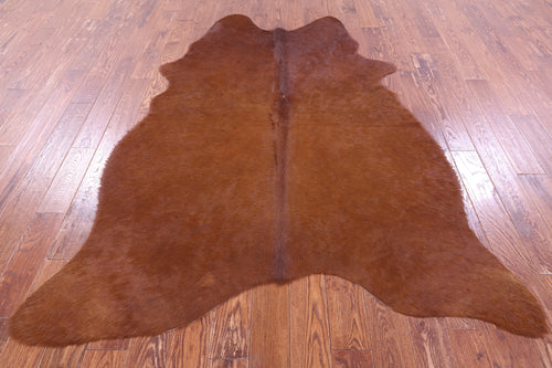 Brown Natural Cowhide Rug - X-Large 7' 6
