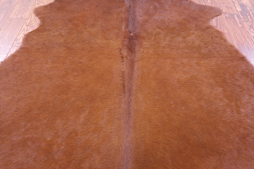 Brown Natural Cowhide Rug - X-Large 7' 6