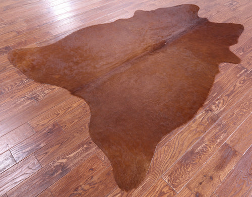 Brown Natural Cowhide Rug - X-Large 7' 6