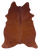 Brown Natural Cowhide Rug - X-Large 7' 6"H x 5' 8"W