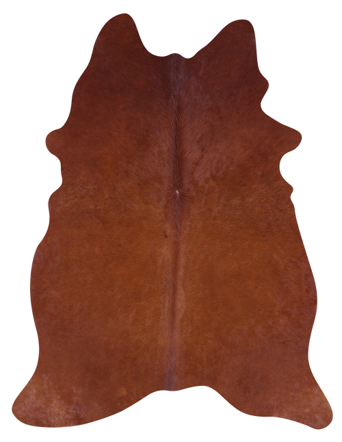 Brown Natural Cowhide Rug - X-Large 7' 6