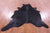 Black Natural Cowhide Rug - Large 6' 9"H x 5' 9"W