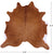 Brown Natural Cowhide Rug - Medium 6' 3"H x 6' 6"W