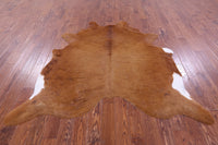 Thumbnail for Brown Natural Cowhide Rug - Medium 6' 3
