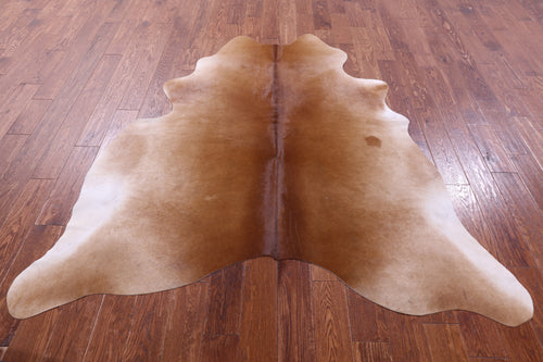 Brown Natural Cowhide Rug - Large 6' 8