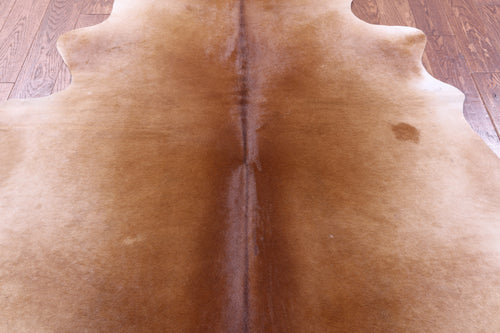 Brown Natural Cowhide Rug - Large 6' 8