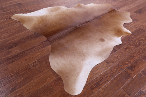 Brown Natural Cowhide Rug - Large 6' 8