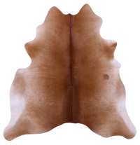 Thumbnail for Brown Natural Cowhide Rug - Large 6' 8