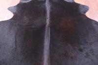 Thumbnail for Black Natural Cowhide Rug - X-Large 7' 1