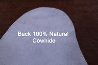 Thumbnail for Brown Natural Cowhide Rug - X-Large 7' 0